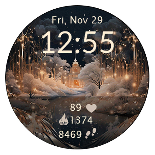 Rose Gold Winter · Screenshot 1
