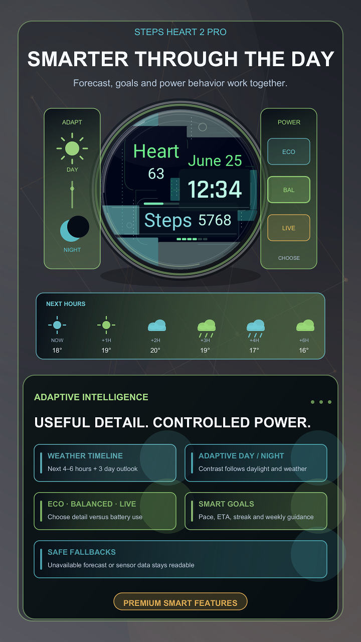Steps Heart 2 Pro · Screenshot 1