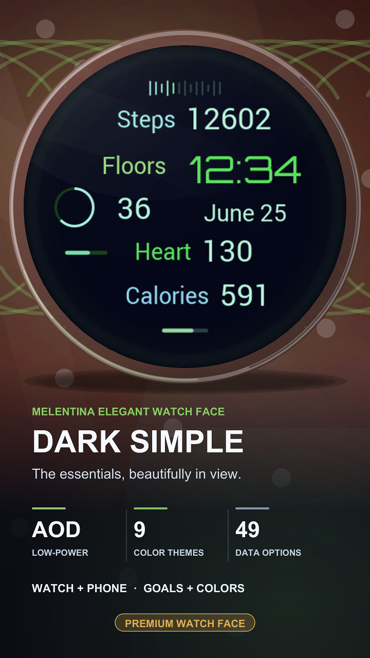 Dark Simple · Screenshot 4
