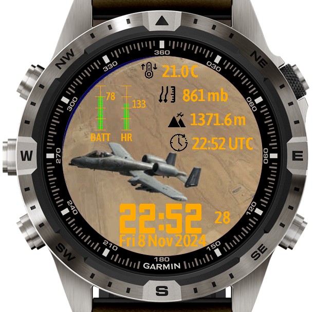 Drake MilJets Watch Face(1) · Screenshot 1