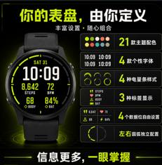 多功能数据表盘｜大数字时间 双半圆进度环 自定义数据 多彩主题 · Screenshot 0