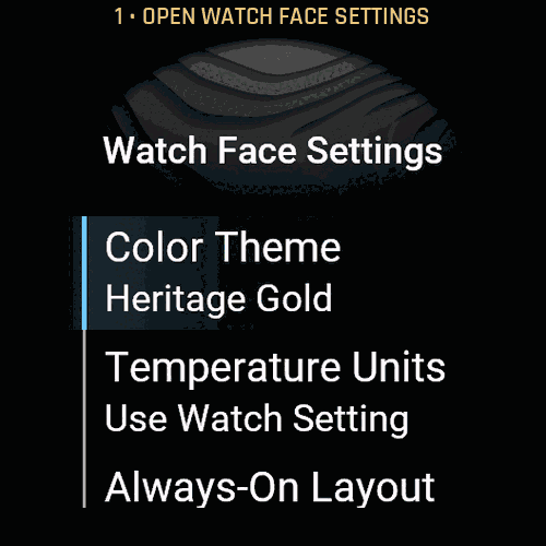 GearMetric Pro | Mechanical Data Watch Face · Screenshot 1