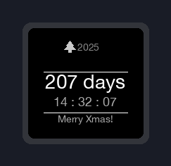 Christmas Countdown · Screenshot 1