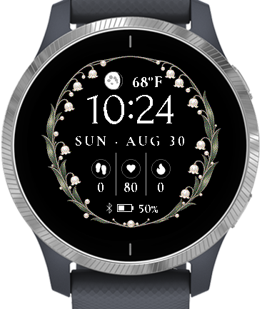 Lily of the Valley - Watchface · Screenshot 0