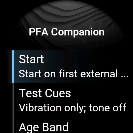 HAMR Pace · Screenshot 1