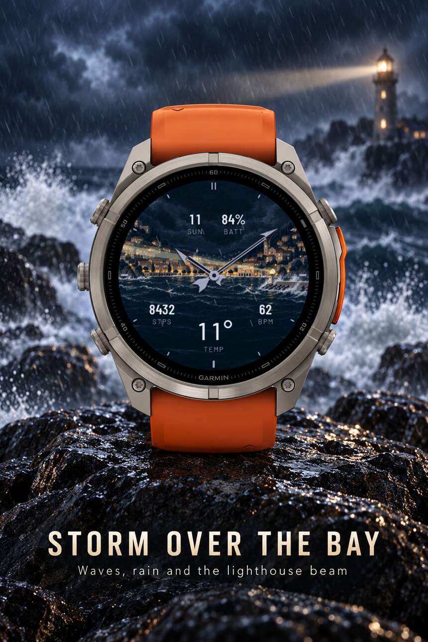 Weather Harbor (Trial) - Analog Weather Watch Face · Screenshot 2