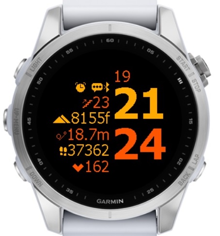 Blisco Big R Seconds watch face screenshot 3