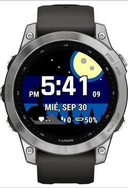 Howling Wolf - Halloween Watch Face · Screenshot 3