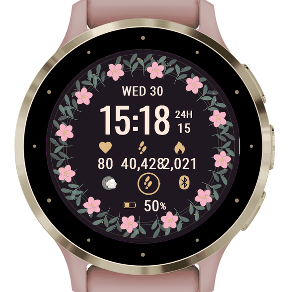 sakura wreath trio · Screenshot 0