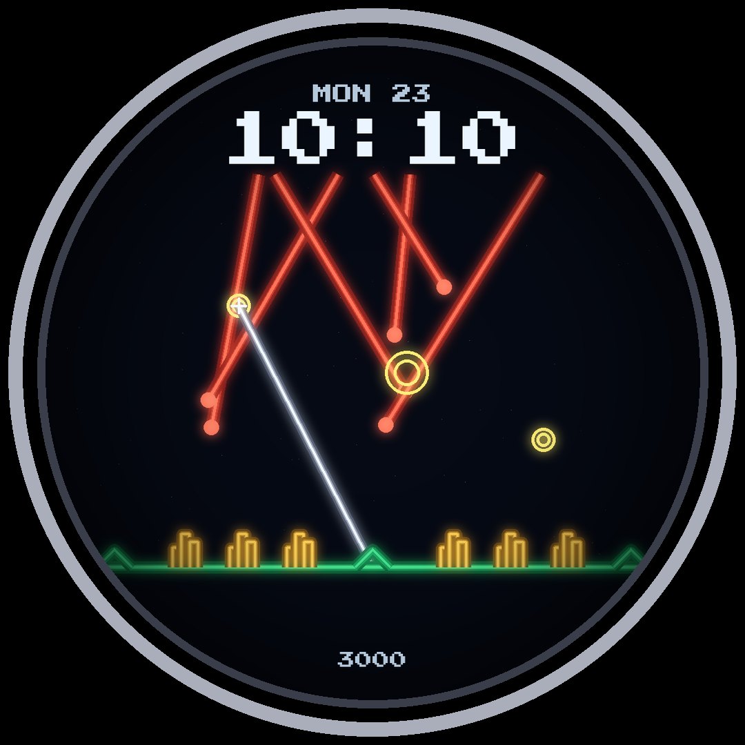 MISSILE COMMAND · Screenshot 0