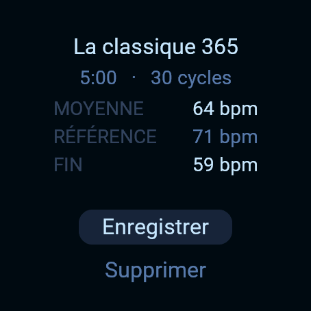 Cohérence cardiaque · Screenshot 2