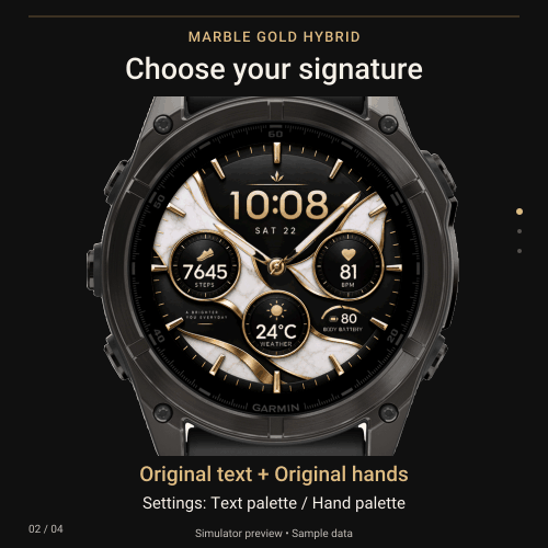 Marble Gold Hybrid · Screenshot 1