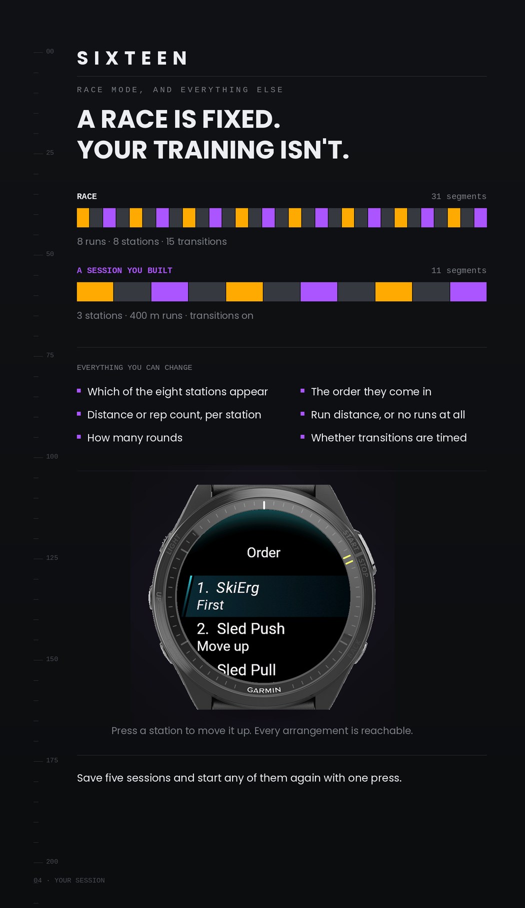 HYROX Race & Training Tracker - Sixteen · Screenshot 3