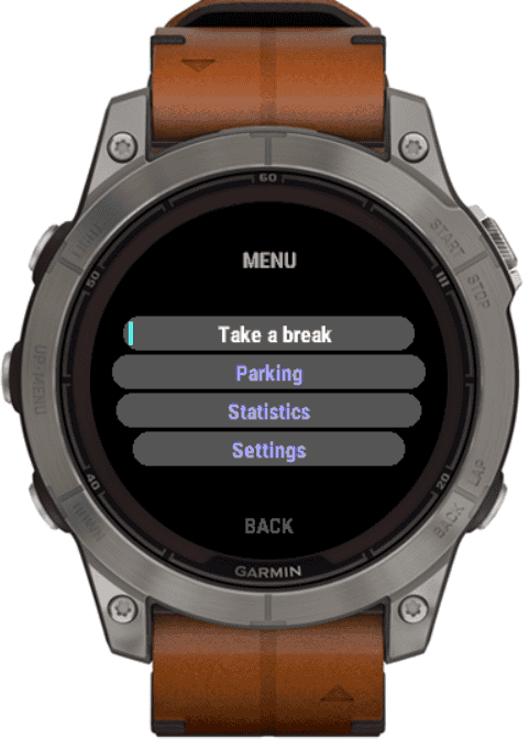 DriveWatch – Trip Logger / Parking & Break Timer · Screenshot 1