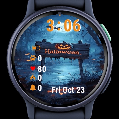 Wooden Sign Carved Pumpkin · Screenshot 1
