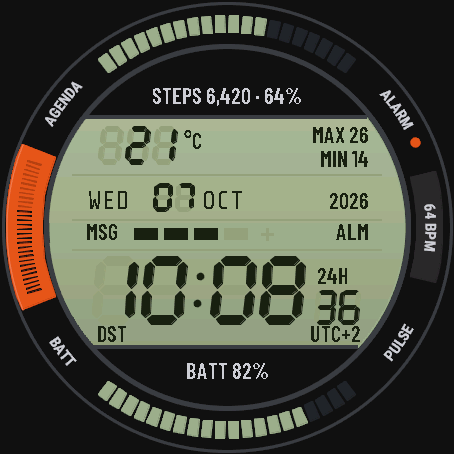 Vintage Digital LCD · Screenshot 0