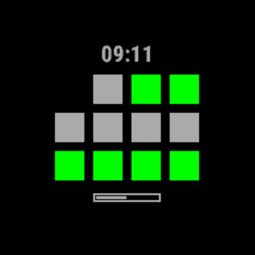 TrueBinaryClock · Screenshot 0