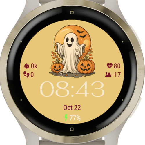 Halloween Ghost and Pumpkins Adaptive · Screenshot 0