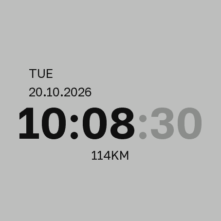 TN Watch Face · Screenshot 1