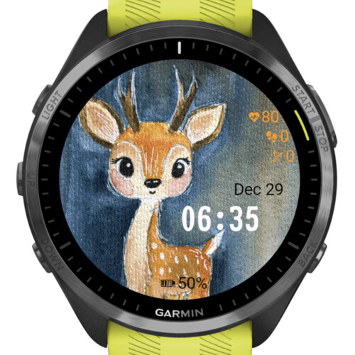 Winter Deer Watercolor · Screenshot 2