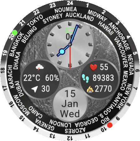 World time - OWM weather · Screenshot 1