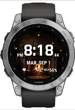 Crackling Fireplace: Cozy Watch Face · Screenshot 4