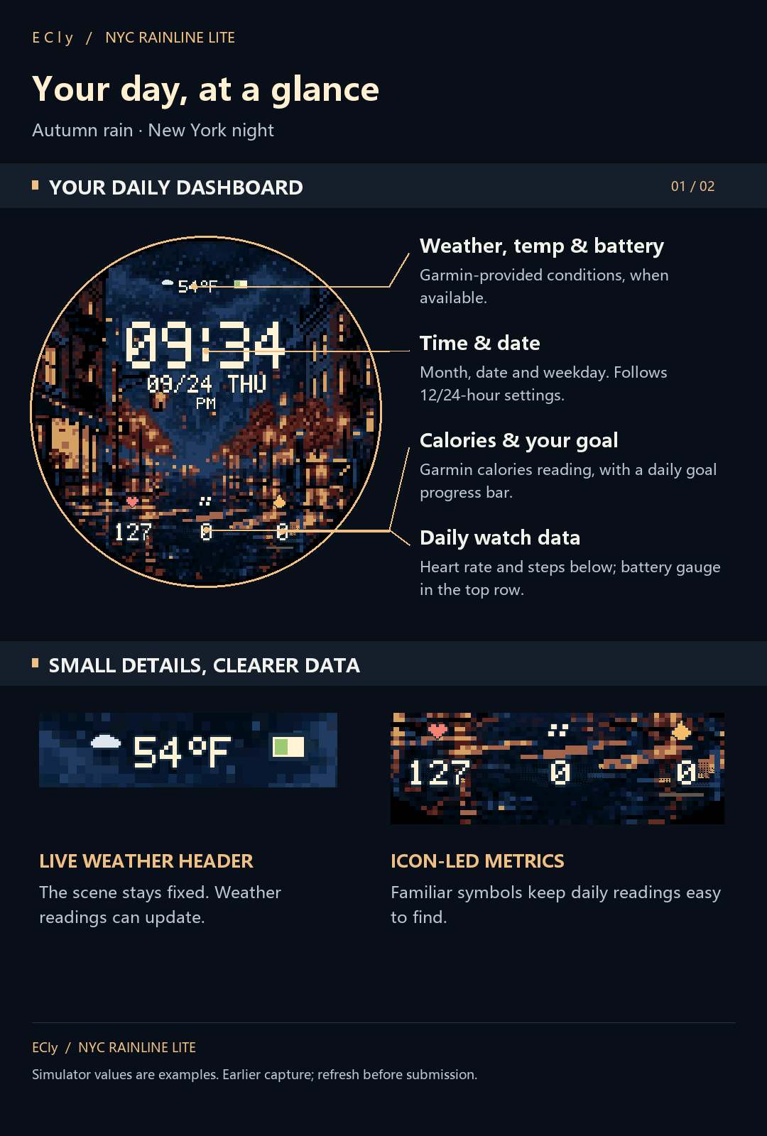 NYC Rainline Lite · Screenshot 0