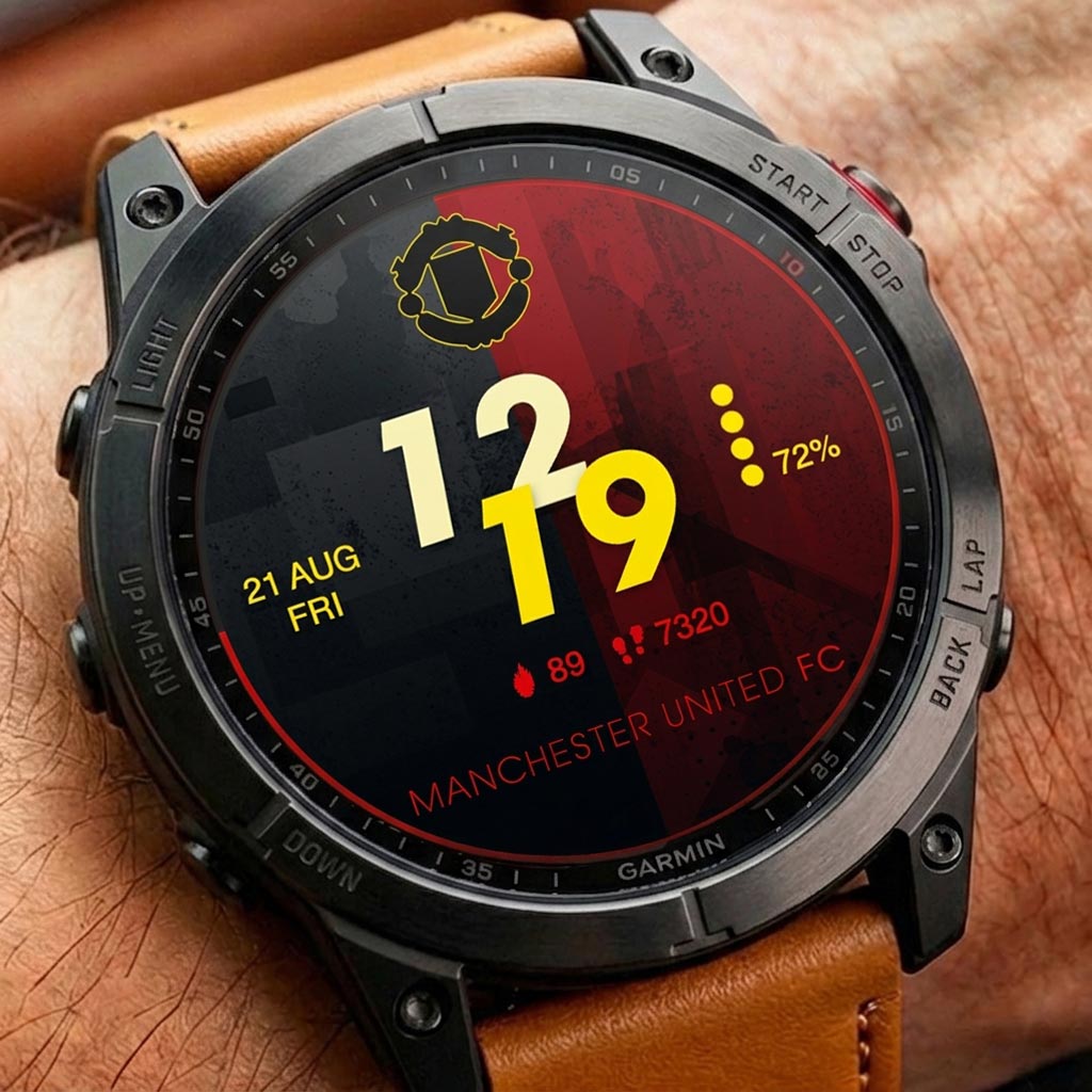 Manchester United Football Soccer Watch Face · Screenshot 0