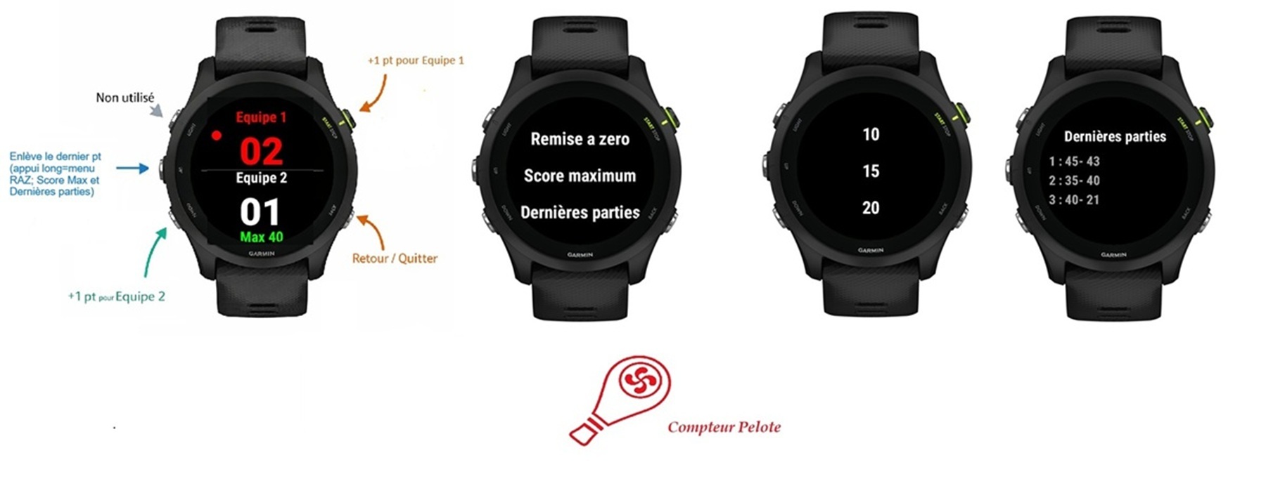 Pelota Score Counter · Screenshot 2