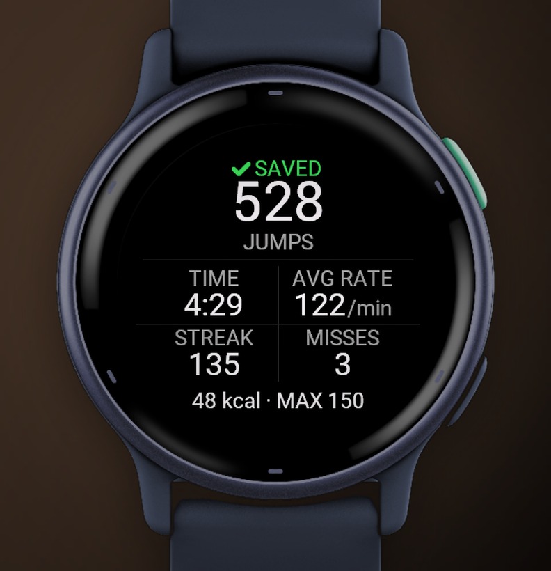 Jump Rope Tracker - Σχοινάκι, μετρητής αλμάτων · Στιγμιότυπο 3