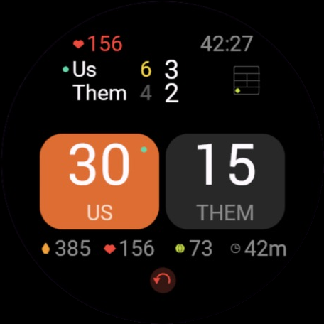 Vibora — Padel Score & Stats · Kuvakaappaus 2