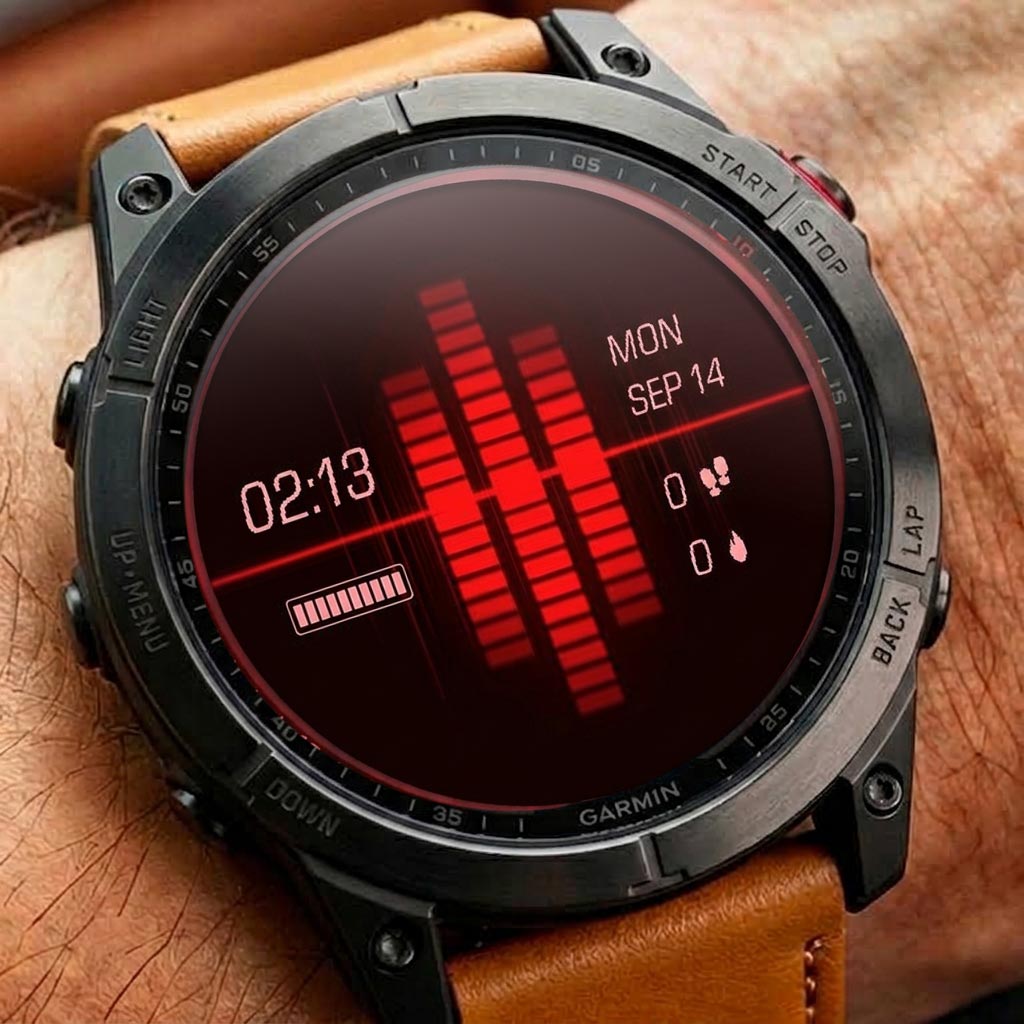 Knight Rider KITT 3000 Modern Digital Watch Face · Screenshot 1