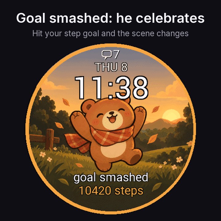 Day Mood - Mood Watch Face · Screenshot 1