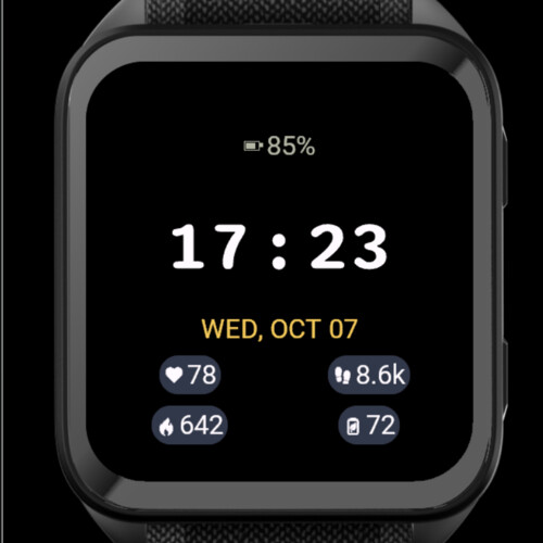Pure Black AMOLED Dashboard · Screenshot 0