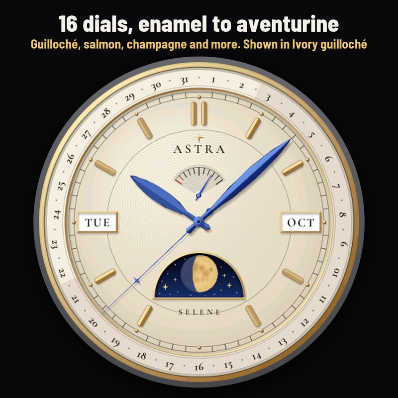 Astra Selene Pro – 月相日历表盘 · Screenshot 1
