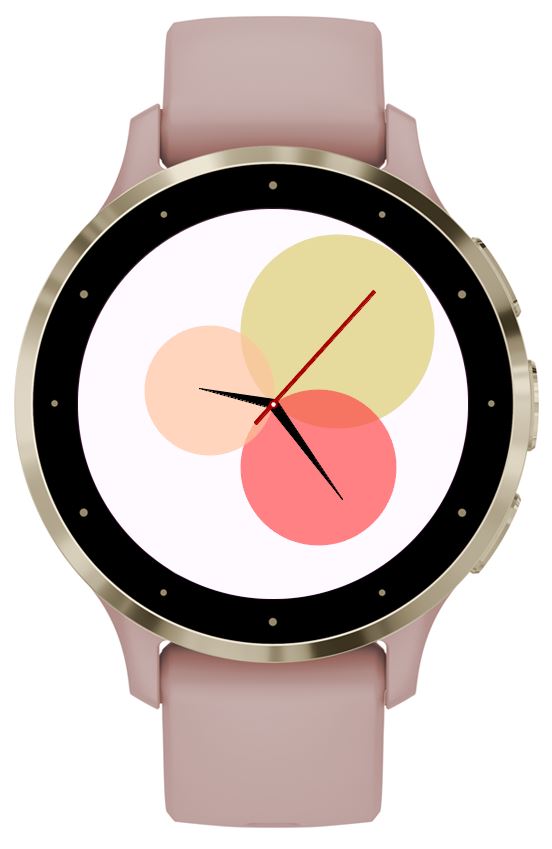 Analogue Circles – Geometric Modern Style Face · Screenshot 2