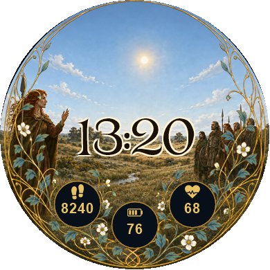 Queen Boudica art nouveau 4 phase face · Screenshot 1