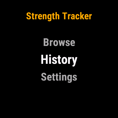 Strength & Workout Gym Tracker · Screenshot 1