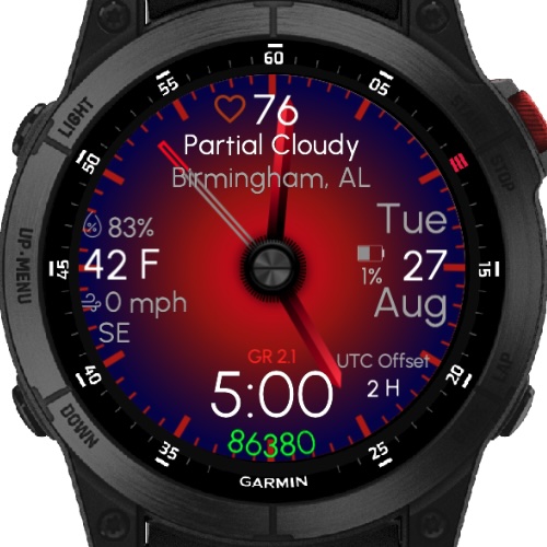 Hybrid Gradient Red - 47mm (Garmin Wx) TRIAL ONLY · Screenshot 0