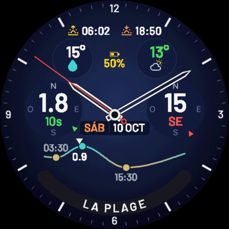 Surf Dawn Watchface · Screenshot 2