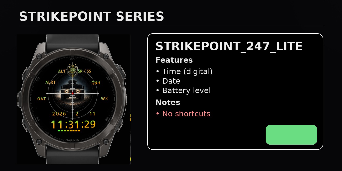 STRIKEPOINT 247 – CORE HUD (PRO) · Screenshot 1