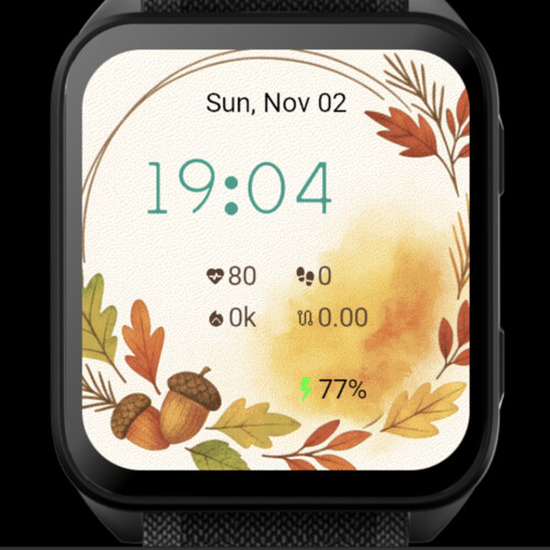 Autumn Harmony – Oak Leaves and Acorns · Screenshot 0