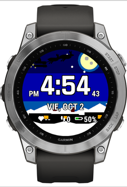 Santa's Sleigh - Christmas Watch Face · Screenshot 2