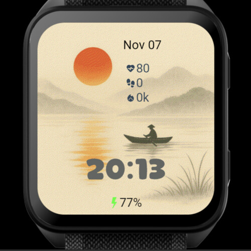 Fisher at Dawn – Japanese Serenity · Screenshot 0