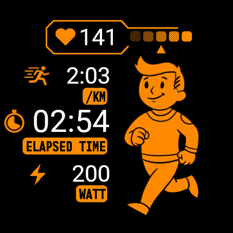 Rad-Lad Run Data Field · Screenshot 0