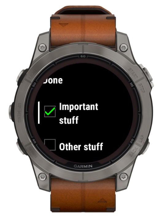Checklists · Screenshot 2