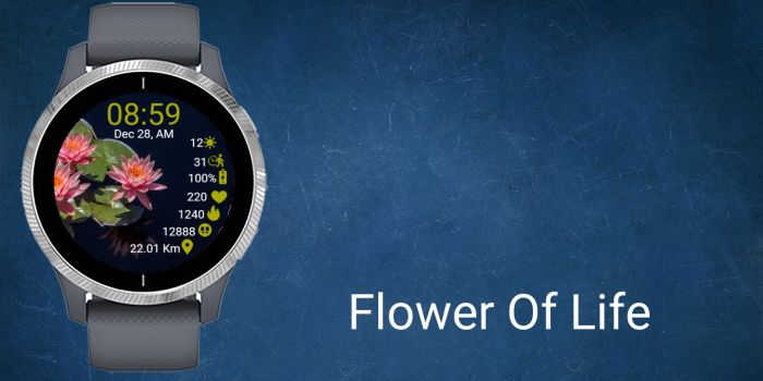 Garmin real flower clearance