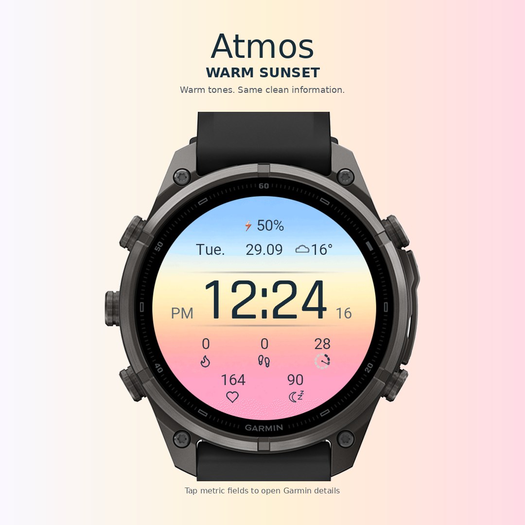 Atmos – Premium Watch Face · Screenshot 2