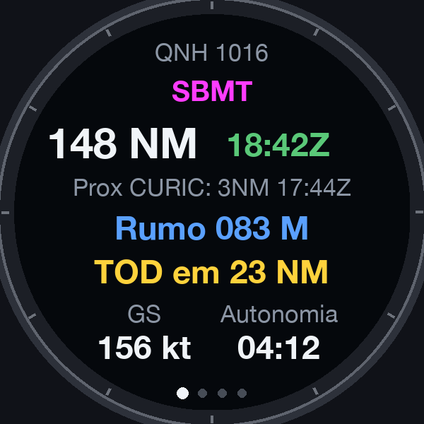 E6B — Flight computer on your wrist. · Screenshot 0