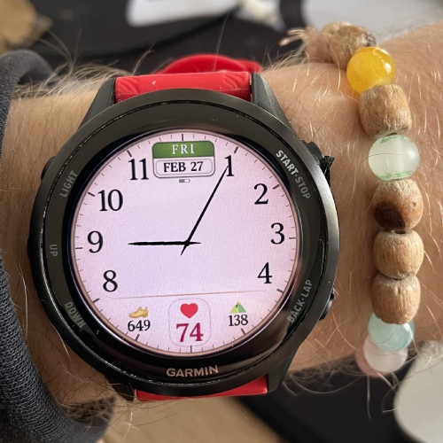 Classic/casual watchface · Screenshot 0